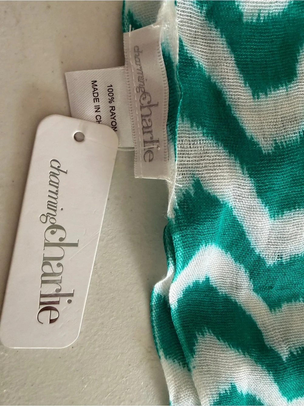 Charming Charlie eternity scarf